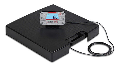 APEX Portable Scale Remote Indicator Integral Carrying Handle 600 lb x 0.2 lb / 300 kg x 0.1 kg