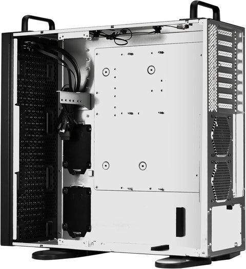 SilverStone Technology RM44 4U Rackmount Server Chassis with Enhanced Liquid Cooling Capability (up to 360mm Radiator), SST-RM44