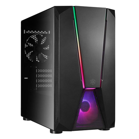 Black plastic bezel steel case body 3.5 inch HDD2 2.5 inch 2 3 120mm front fan slot (pre-installed 1 ARGB fan) 2120/140mm fan slot 1 120mm black fan U32 U22 Audio 1 Mic1 Support ATX PSU support 354mm GPU