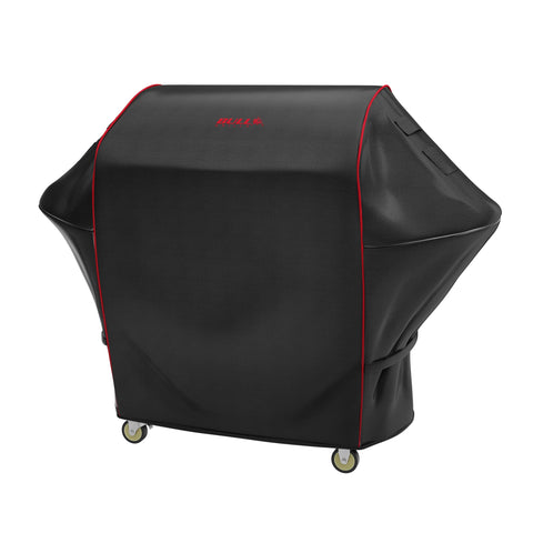 Grill Cart Cover 7 Burner Bull Premium Cover/Black Red