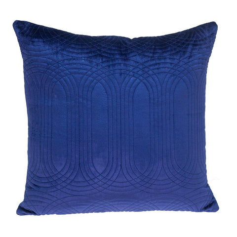Parkland Collection Iphis Transitional Blue 20" x 20" Throw Pillow
