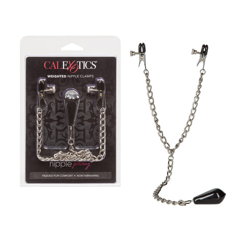 CalExotics N.P. Weighted Nipple Clamps
