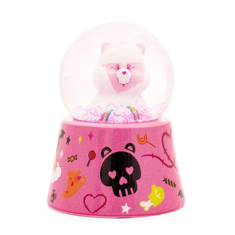 Silver Buffalo Care Bears Halloween Mummy Cheer Bust Boxed 45mm Light Up Snow Globe in Retail Box