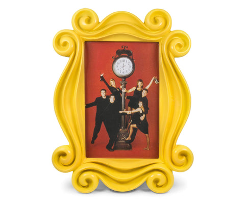 Ukonic Friends TV Show Yellow Door Polyresin Photo Frame With Stand | Hanging Picture Display | Home Decor For Desk Table Top, Gallery Wall, Kitchen | 10 x 7.5 Inches