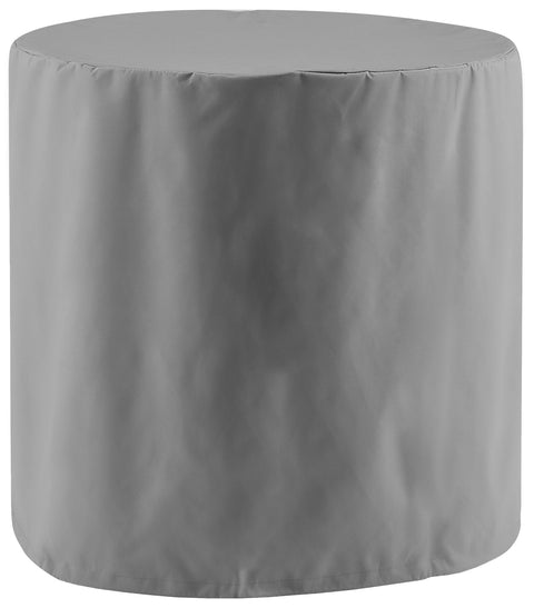 Round Outdoor Bistro Table Furniture Cover Gray