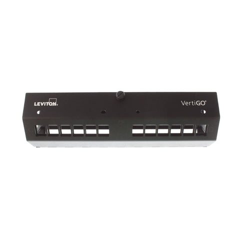 Leviton 49280-QP0 12P UTP QP Vertigo Panel