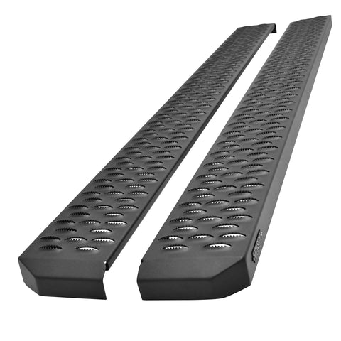 Westin 27-74715 Grate Steps Running Boards 68 in. Textured Black Pair (Required Mounting Kit Sold Separately)