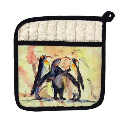 Betsy Drake PT097 Penguins Pot Holder