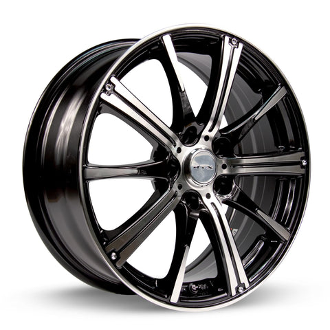 SPARK, 14X5.5, 4X100, 38, 73.1, BLACK MACHINED 081042