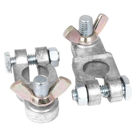 Performance Tool W1688-2C Top Post Marine/RV Battery Terminal Kit with Bolts - Replaces Worn or Corroded Terminals for Optimal Performance