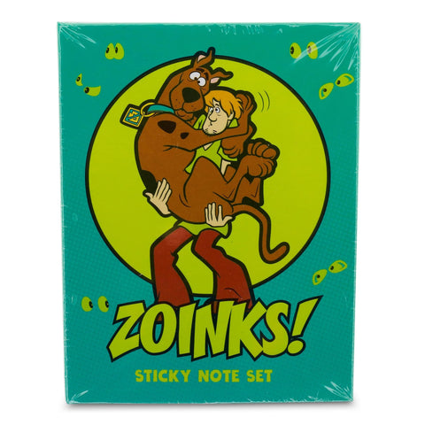 Scooby-Doo Zoinks! Sticky Note and Tab Box Set | Notepad Stationery Paper, School and Office Supplies