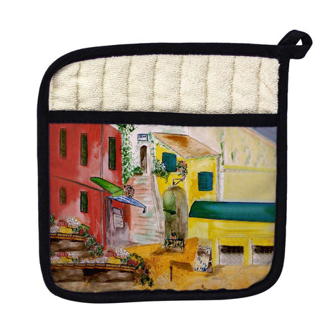 Betsy Drake PT148 Paris Bistro Pot Holder
