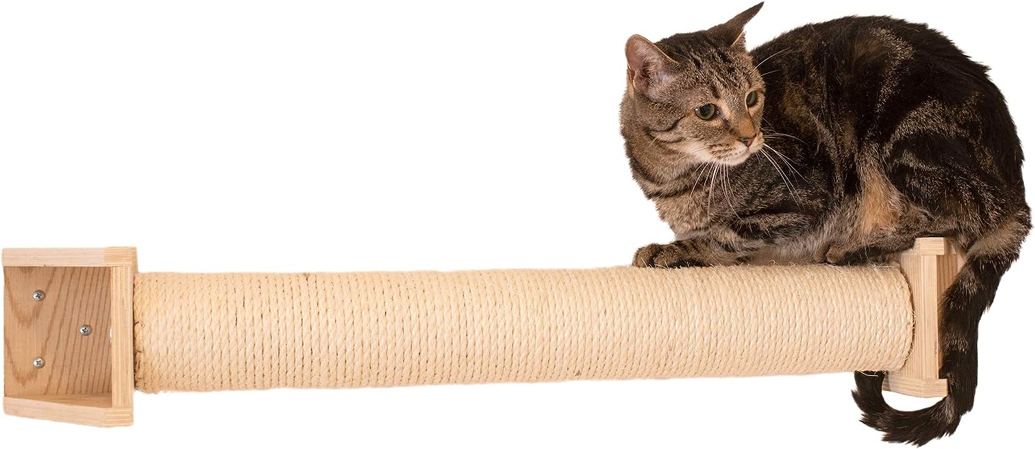 Armarkat Cat Wall Climber Series: Scratching Post W1907D, Natural Beige Medium