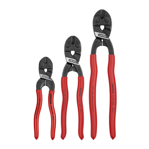 KNIPEX Tools 00 20 05 US2 3 Pc CoBolt® Compact Bolt Cutter Set