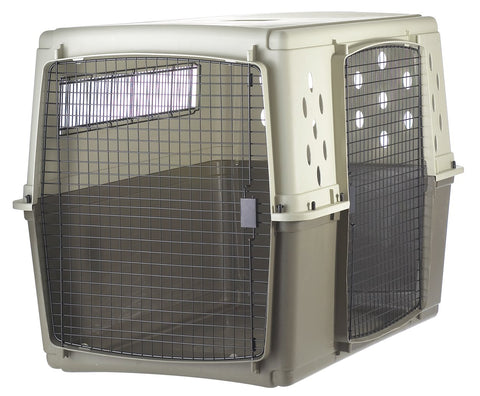 Pet Lodge® Two Door Dog Crate | Designed for Air Transport | Easy to Clean Pet Crate | Great for Pets Up to 130lbs | Giant