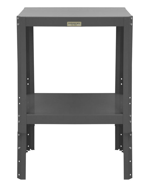 Durham MTA182436-1.5K295 Machine Tables, Knock-Down, Adjustable, 4.1875" Height, 18.125" width, 24.125" Length