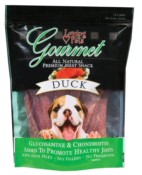 Loving Pet Gourmet Duck Strips Bag 6oz