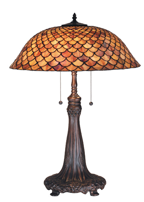 Meyda Tiffany 74040 Table Lamps, 19" x 19" x 26.12"
