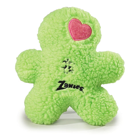 Zanies Embroidered Berber Boy Dog Toys, Green