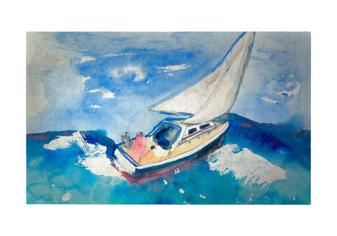 Betsy Drake DM257G Door Mat, 30 inches x 50 inches, Multi