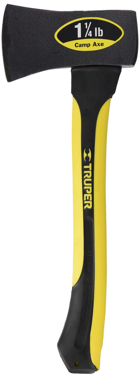 Truper 30515 1-1/2-Pound Camp Axe, Fiberglass Handle, 14-Inch
