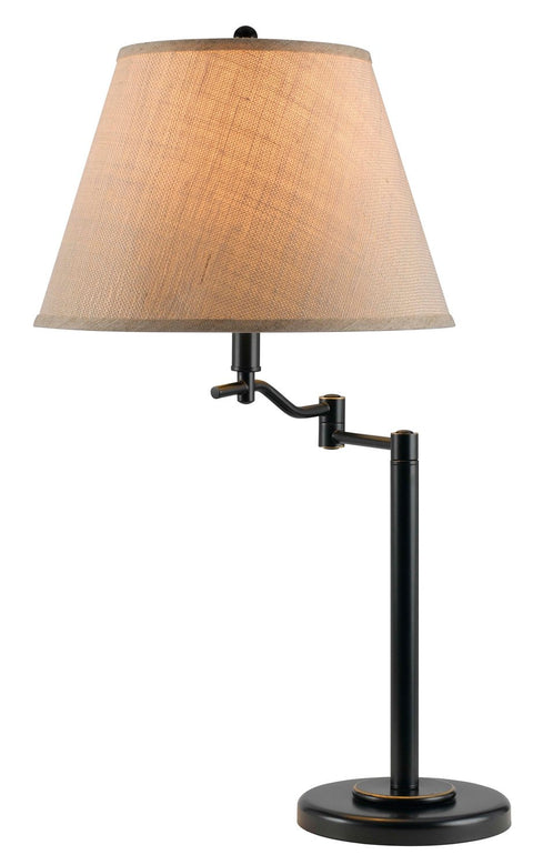 Cal Lighting CALBO-2350TB-DB Traditional One Table Lamp Lighting Accessories,Gray