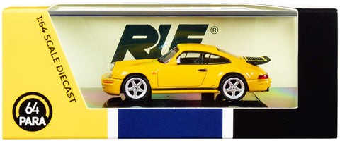 Paragon Models 1987 RUF CTR Yellowbird Blossom Yellow 164 Diecast Model Car by Paragon PA-55291