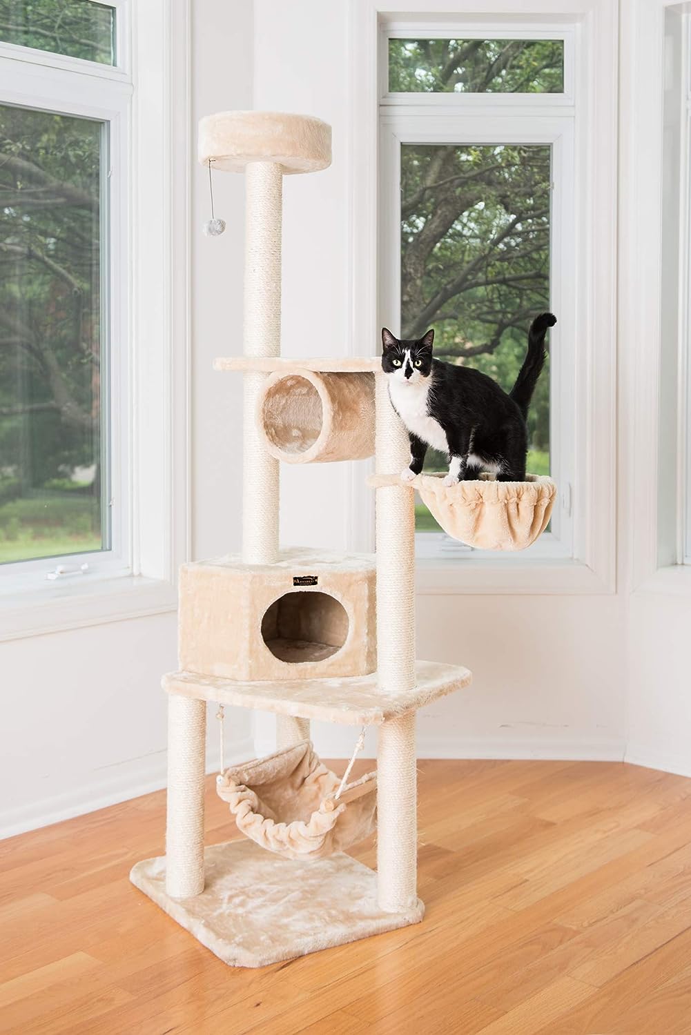 Armarkat A7204 Cat Tree, One Size,Beige