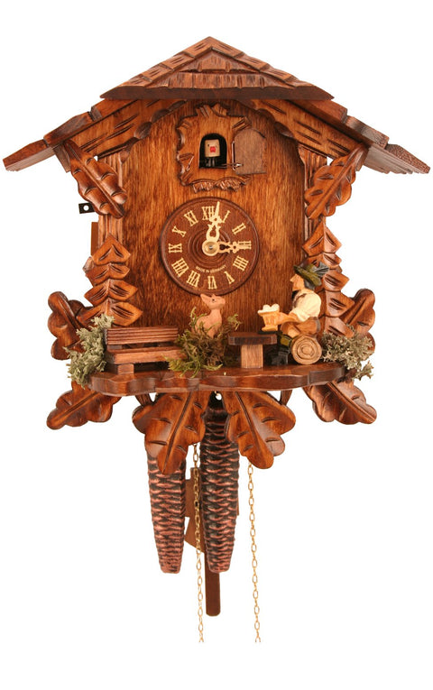 Alexander Taron Importer Weight Driven Black Forest Chalet Style Cuckoo Clock