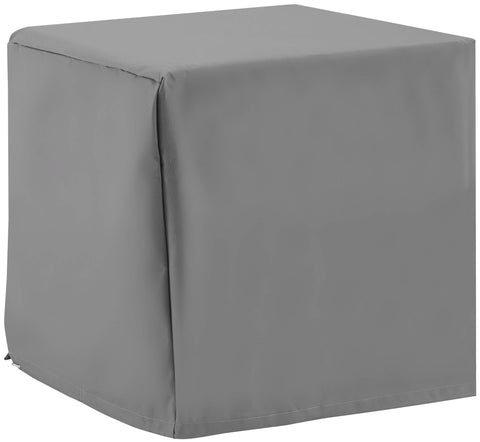 Crosley Furniture Patio Furniture Covers, Waterproof Outdoor Side Table Cover for Backyard, Deck, Gray