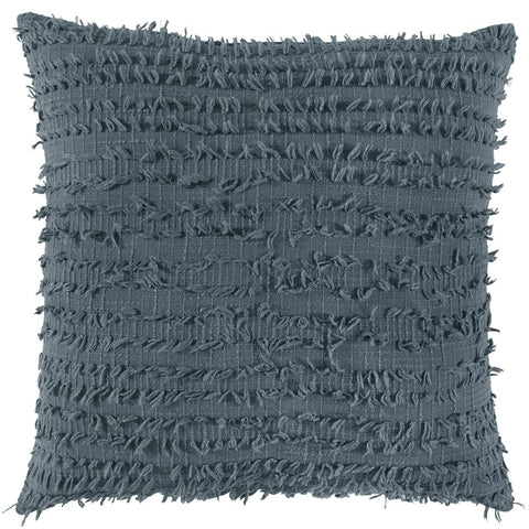 Rizzy Home 20" x 20" Poly Filled Pillow with Woven Cotton Cover-Gray