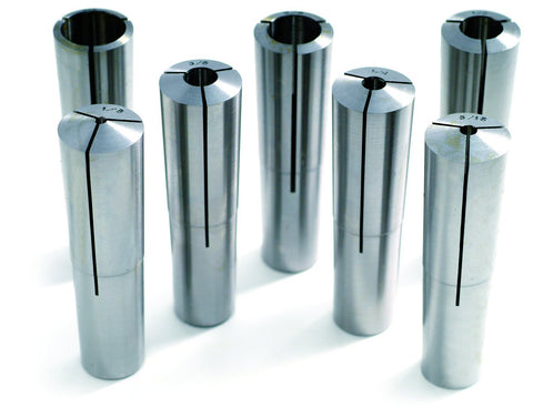 HHIP 3900-0850 MT2 Round Collet Set, 7-piece, 1/8 ~1/2"