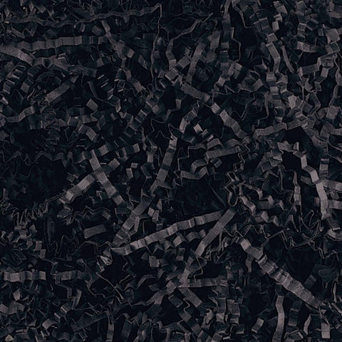 Vibrant Black Paper Shreds - 2oz., 1 Pack - Perfect for Gift Packaging, Decorations and Craft Projects