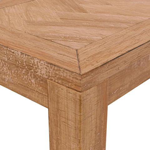 Alpine Furniture Aiden Solid Pine and Plywood Dining Bench, Weathered Natural