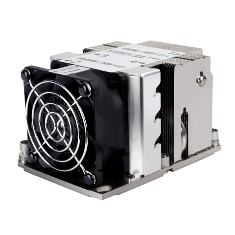 Silverstone Technology XE02-3647NB 2U Small Form Factor Server/Workstation CPU Cooler for LGA 3647 Narrow Sockets, SST-XE02-3647NB