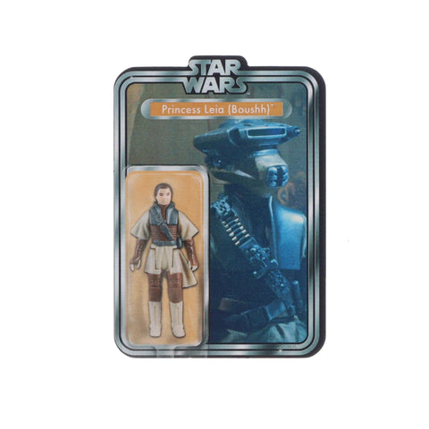 AQUARIUS Star Wars Princess Leia Action Figure Funky Chunky Novelty Magnet for Refrigerator, Locker, Whiteboard & Game Room Officially Licensed Merchandise & Collectibles