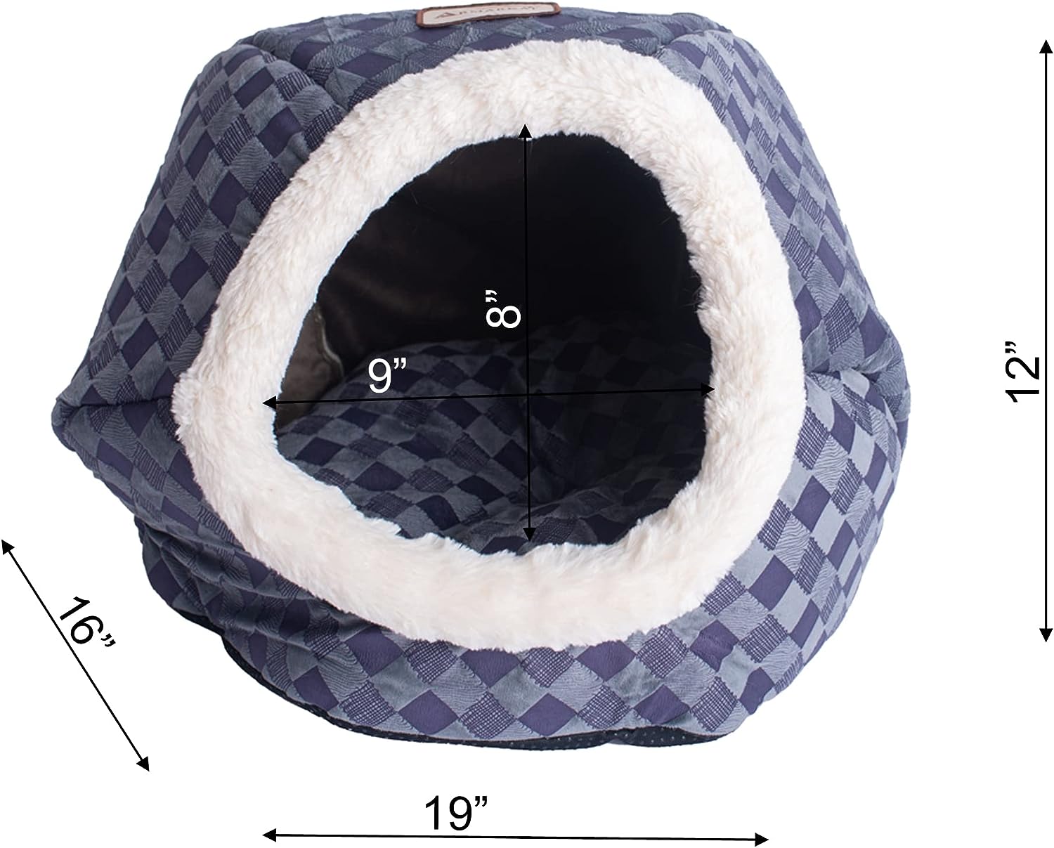 Armarkat C44 Cat Bed, One Size,Blue