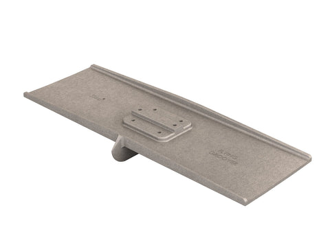 Bon 22-142 24" x 8" Single Bit 1 1/2" Flying Groover Square End