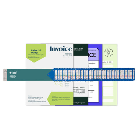 C-Line Heavy-Duty Indexed Sorter, 31 Dividers, Alpha/Numeric/Month/Date/Day Index, Letter Size, Blue Frame