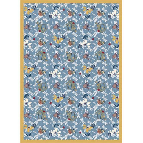 Joy Carpets Flower Garden Whimsical Decorative Area Rug