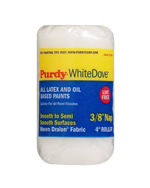 Purdy 140786104 White Dove Roller Cover, 4 inch x 3/8 inch nap