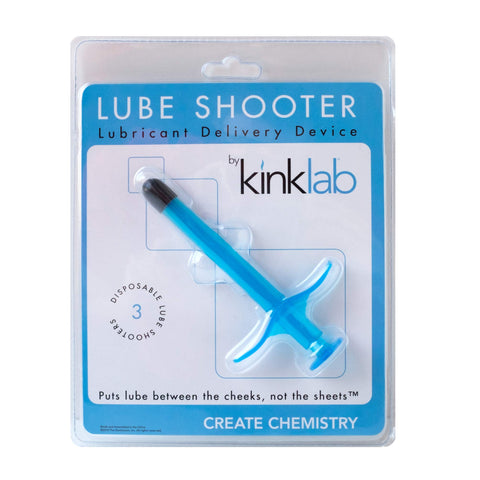 Lube Shooter Blue (3pk) "Item Type: Plugs & Probes" (Sold Per Each)