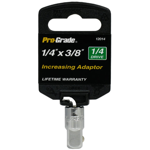 1/4" DR. 1/4" X 3/8" INCREASING ADAPTOR
