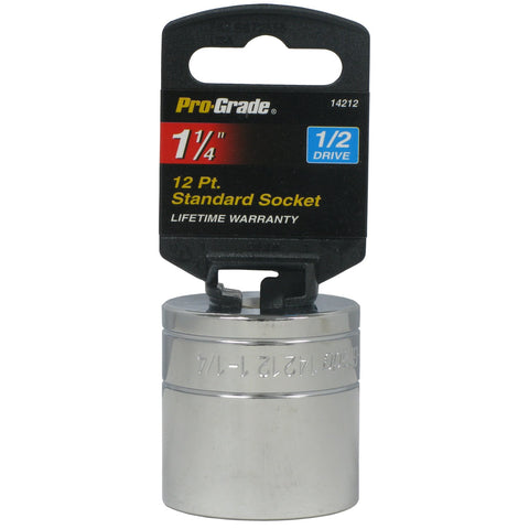 1/2" DR. 12 PT. 1 1/4" SOCKET