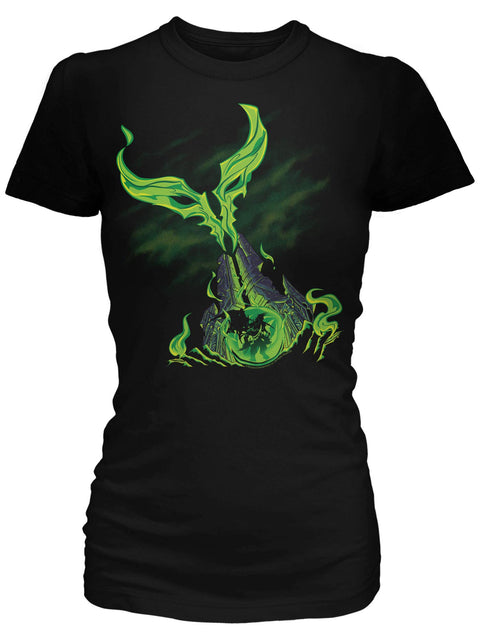 JINX World of Warcraft: Legion Obelisk Women's Gamer Graphic T-Shirt, Black, X-Large