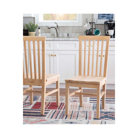 Percival Side Chair Set Of 2 Unfinished Kd