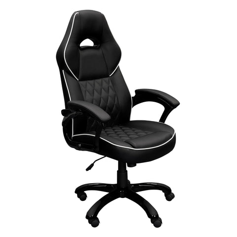 Techni Mobili High Back Executive Sport Race Office Chair. Color: Black