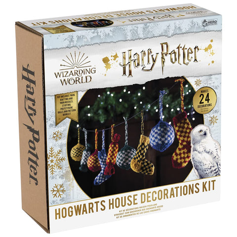 Hogwarts Christmas Decorations Kit | Harry Potter Wizarding World Knitting Kits