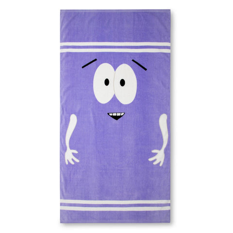 South Park Towelie Bath Towel | Swimming Pool Travel Accessories for the Pool, Beach | Ultra Super Soft Cotton, Quick Dry Absorption | Home Decor Accessories for Bathroom, Gym, Spa | 30 x 60 Inches