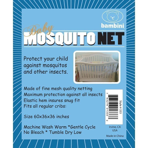 bambini 333 Mesh Crib Mosquito Net